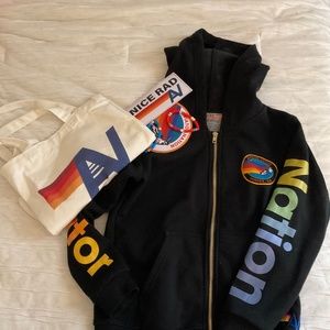 Aviator velvet addition kids/teen sweat shirts.